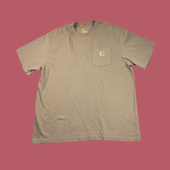 Carhartt Other - Carhartt essential tan work t-shirt